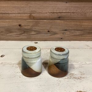 Pottery Craft Salt & Pepper Shakers